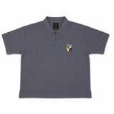 Grey Embroidered Polo Shirt – Shop Online Pakistan