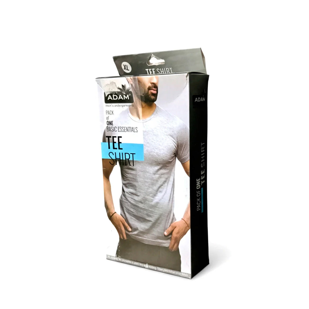 Grey Round Neck Inner Tee - Packaging Box View