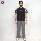 CONTRAST SLEEVE RAGLAN TEE SHIRT