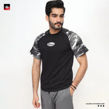 CONTRAST SLEEVE RAGLAN TEE SHIRT