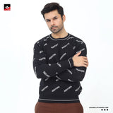 NEWYORK KNITTED BLACK SWEATSHIRT