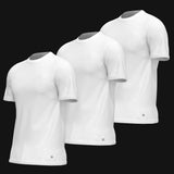 ADAM XXXXL Round Neck Tee back view showing ribbed neckline detail