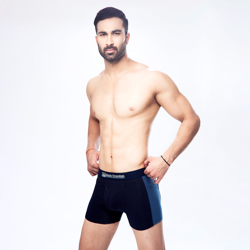 Men's Stripe Waistband Boxer - Full Body View