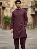 SHALWAR KAMEEZ MAROON FRONT