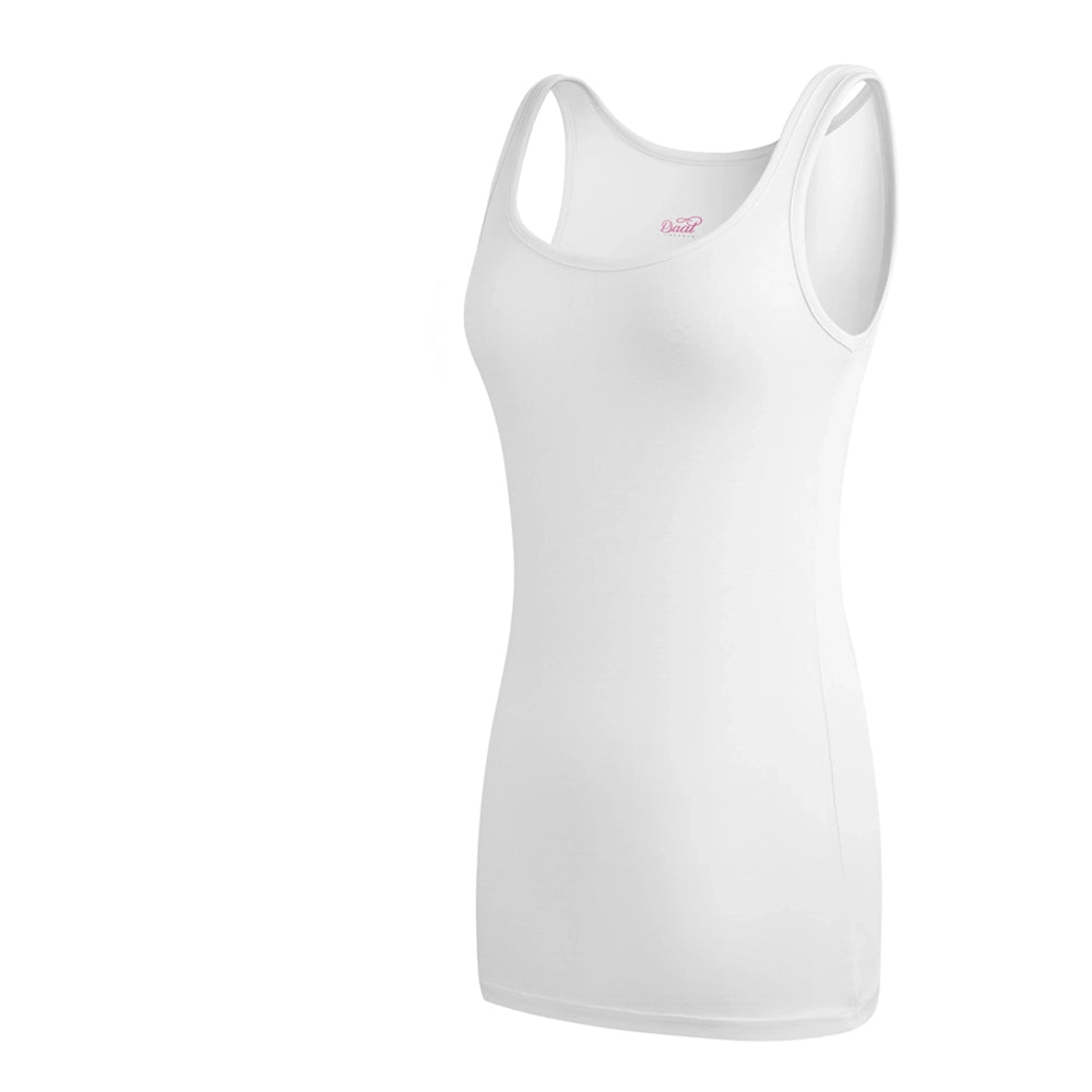 Women's Comfort Tank Top - White