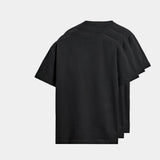 ADAM Clothing black round neck inner tee pack of 3 — combed cotton basic tee Pakistan