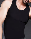 ADAM CLOTHING MEN BLACK VEST ADAM