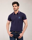 REGULAR FIT POLO WITH TIPPING COLLAR MEN, Polo, POLO SHIRT, SUMMER 2021 - Adam Clothing