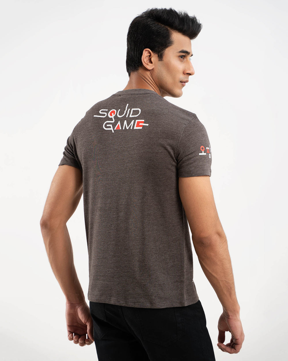 ADAM Clothing Squid Game Graphic Tee for Men – Full Body Look Black