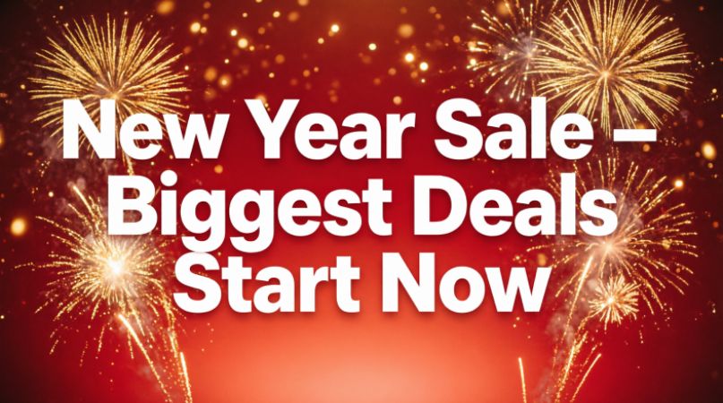 New Year Sale – Biggest Deals Start Now