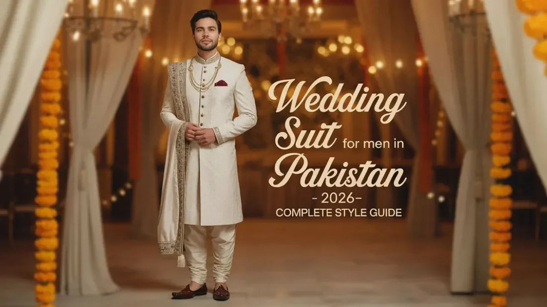 Wedding Suit for Men in Pakistan 2026- adam clothings