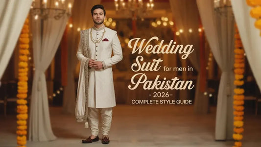 Wedding Suit for Men in Pakistan 2026- adam clothings