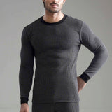 Men's Black Warmer Suit Crew Neck – Winter Ready | ADAM