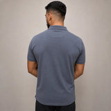 Grey Embroidered Polo Shirt – Shop Online Pakistan