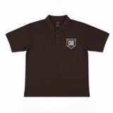 Brown Embroidered Polo Shirt – Limited Stock!