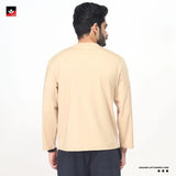 EMBROIDED LOGO PLAIN F/S TEE SHIRT
