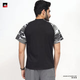 CONTRAST SLEEVE RAGLAN TEE SHIRT