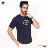 NAVY GRAPHIC TEE SHIRT