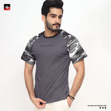 CONTRAST SLEEVE RAGLAN TEE SHIRT