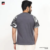 CONTRAST SLEEVE RAGLAN TEE SHIRT