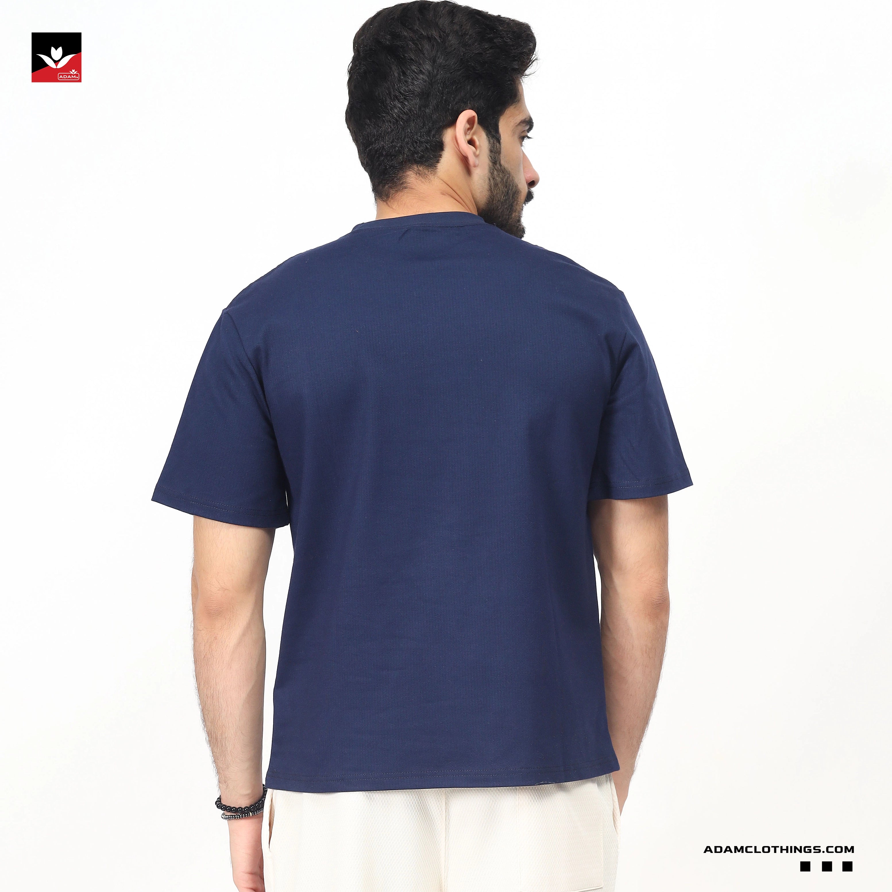 BASIC NAVY TEE SHIRT