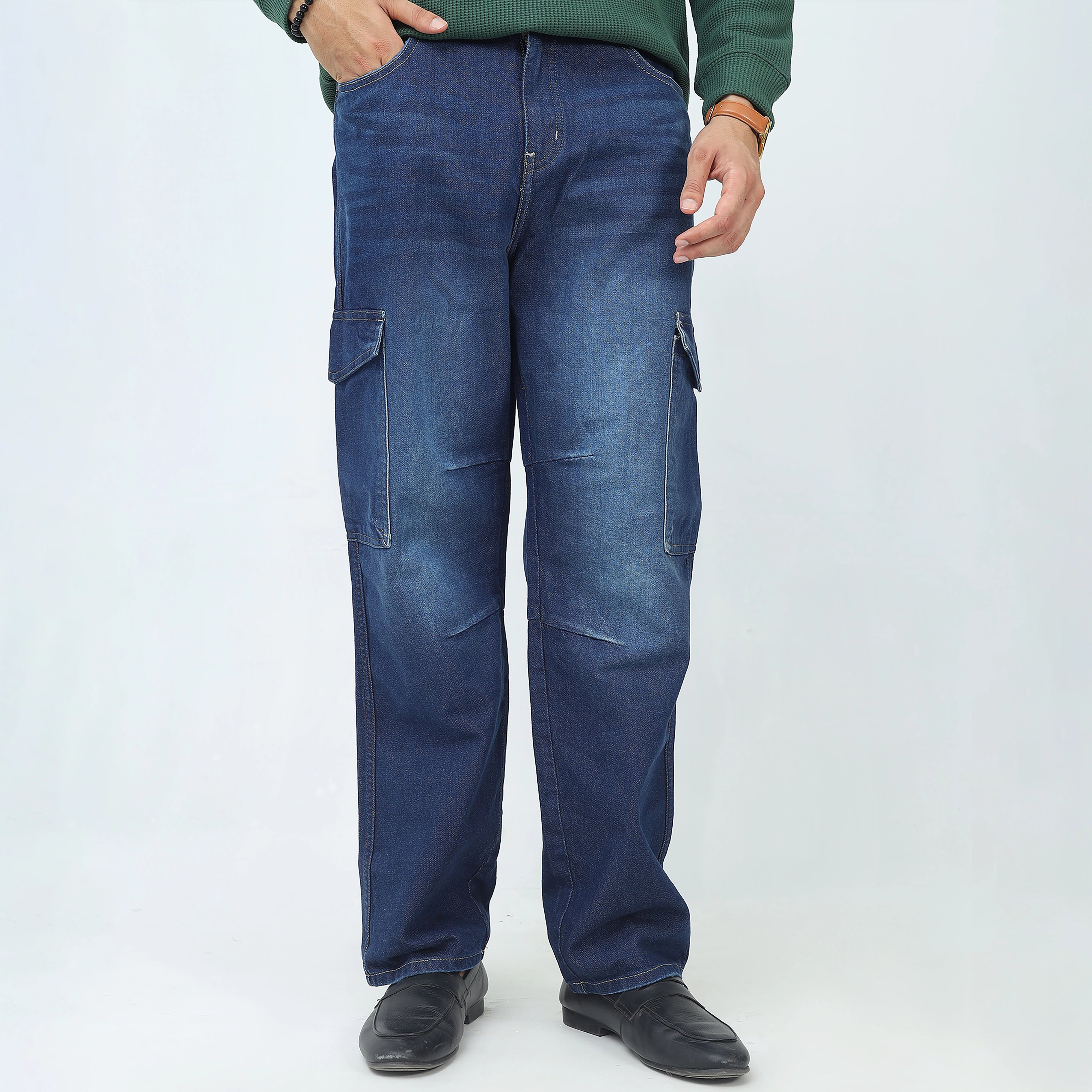 Cargo Relaxed Fit Denim – Trendy Jeans | ADAM