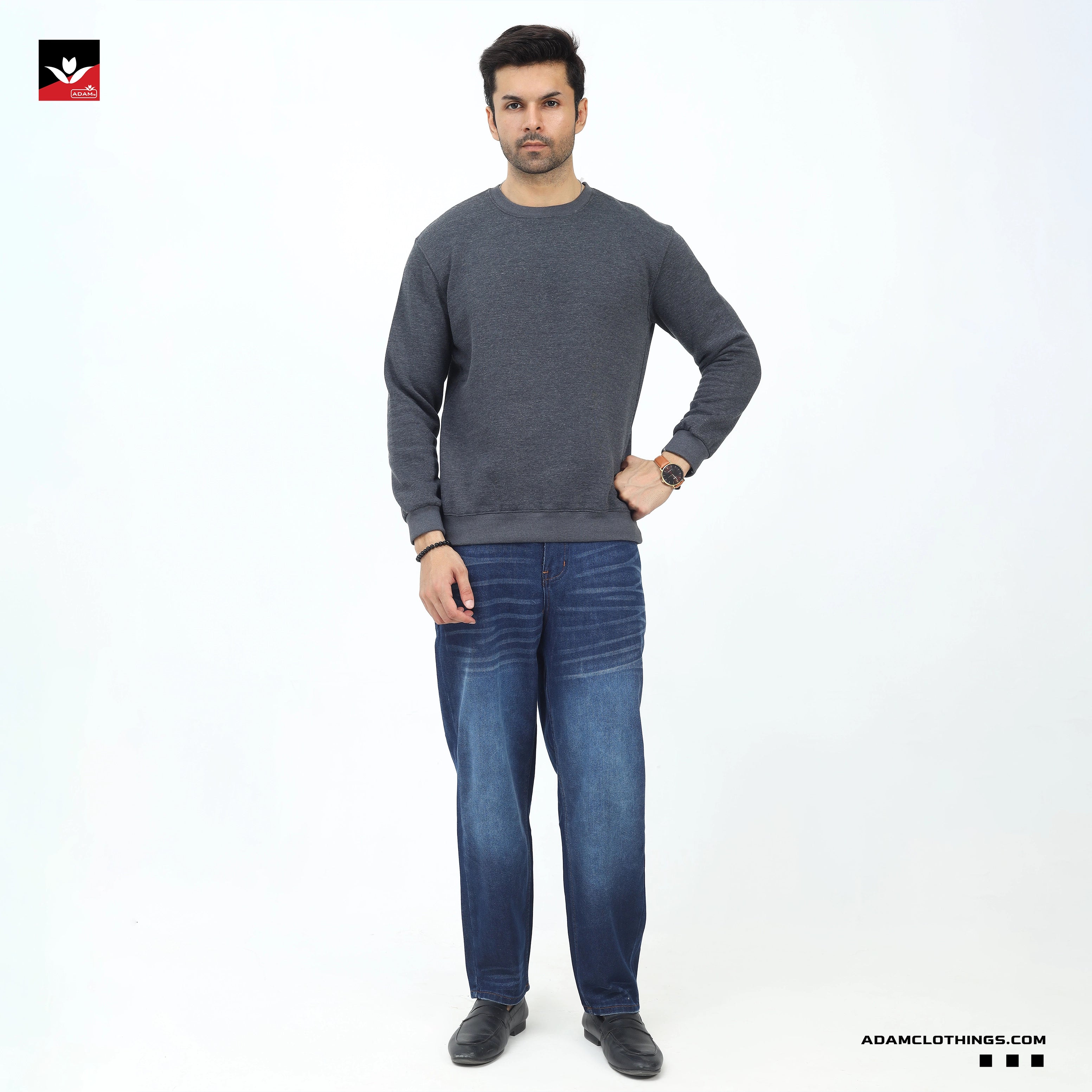 MEN CHARCOAL SWEATSHIRT