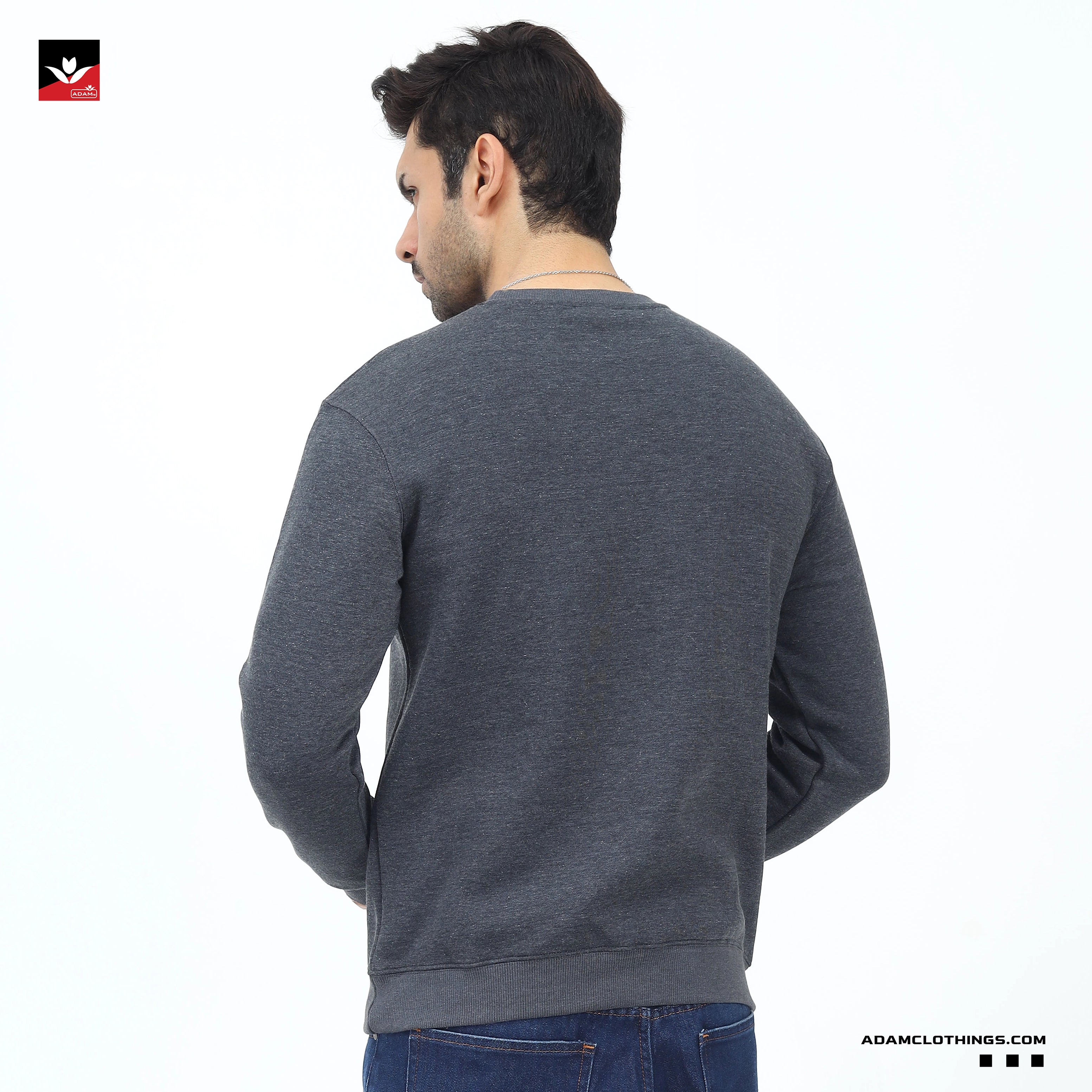 MEN CHARCOAL SWEATSHIRT
