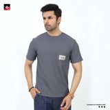 WAFFLE KNIT TEXTURED SKY TEE SHIRT