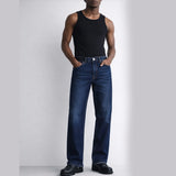 BLUE RELAXED FIT DENIM