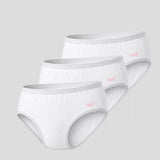 White underwear for women front view soft cotton fabric ADAM Clothing