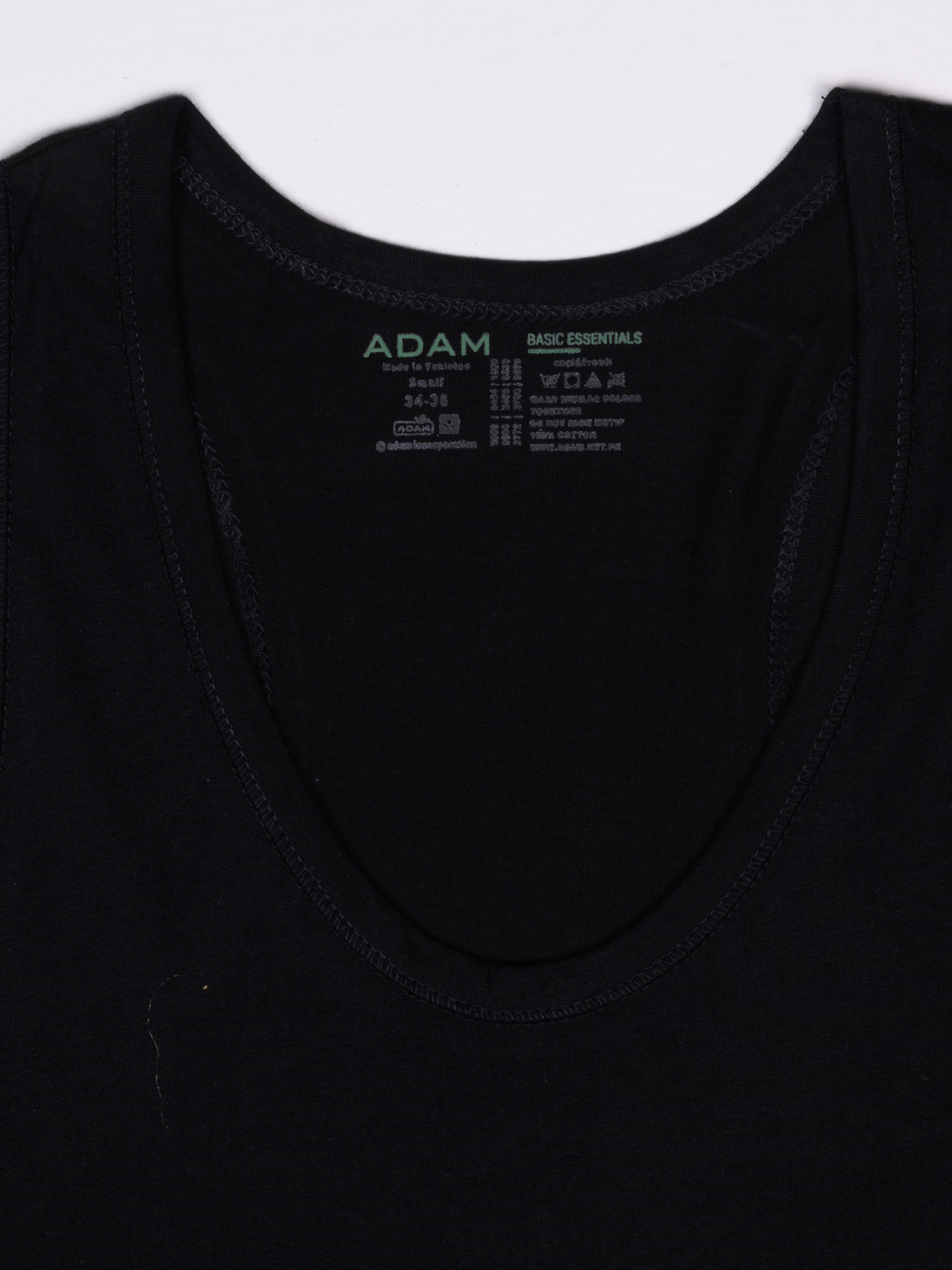 Casual Vest Black for men (Pack of 1) BLACK, MEN, VEST - Adam Clothing