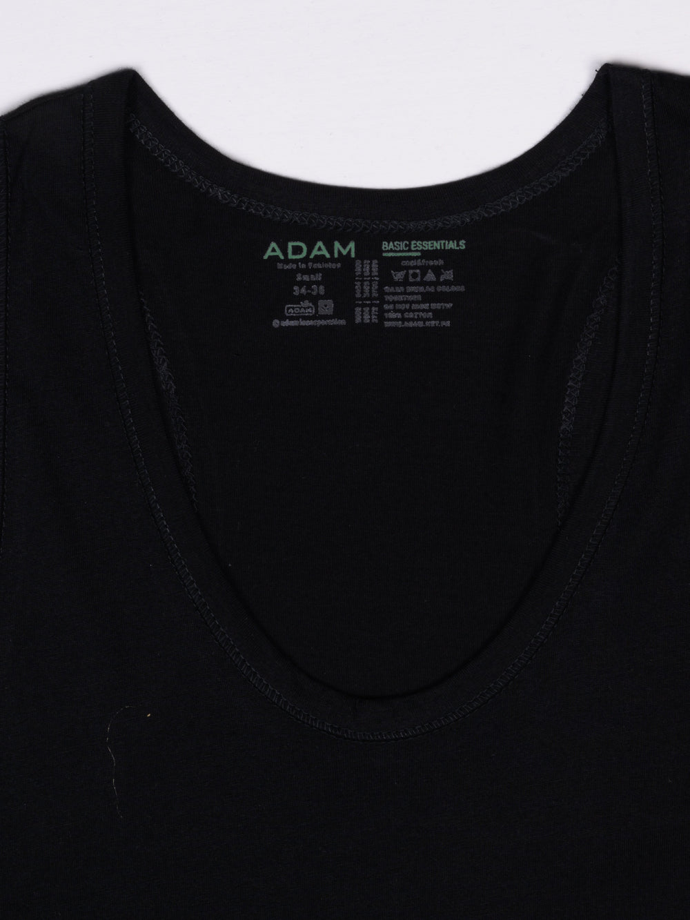 Casual Vest Black for men (Pack of 1) BLACK, MEN, VEST - Adam Clothing