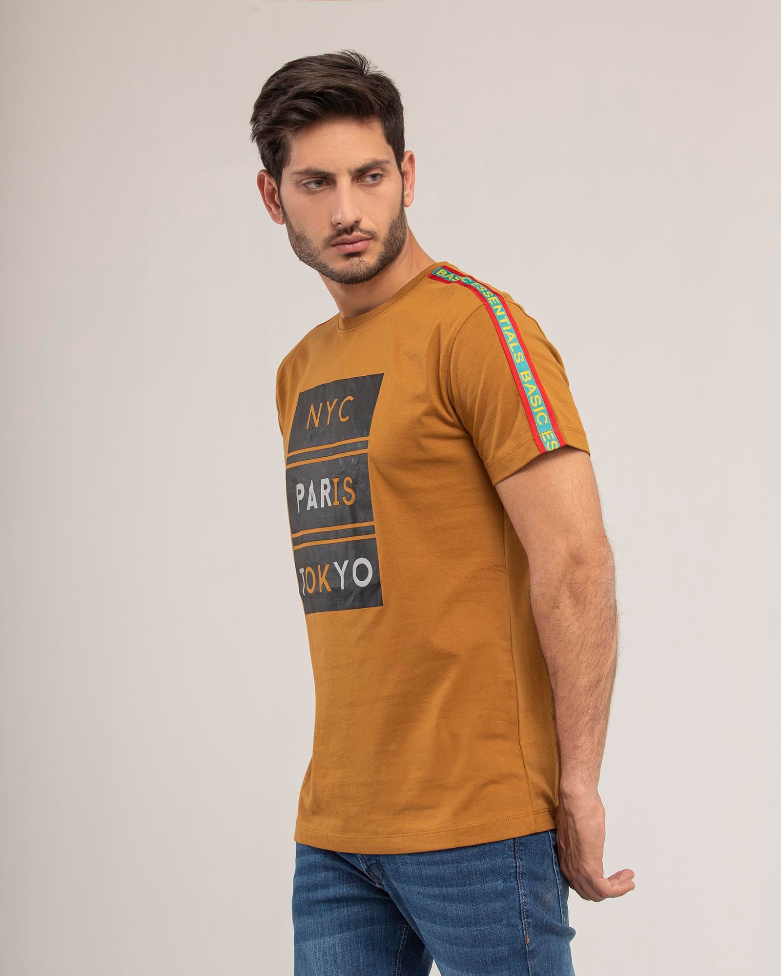 NYC PARIS TOKYO GRAPHIC TEE MEN, SUMMER 2021, TEE, TEE SHIRT - Adam Clothing