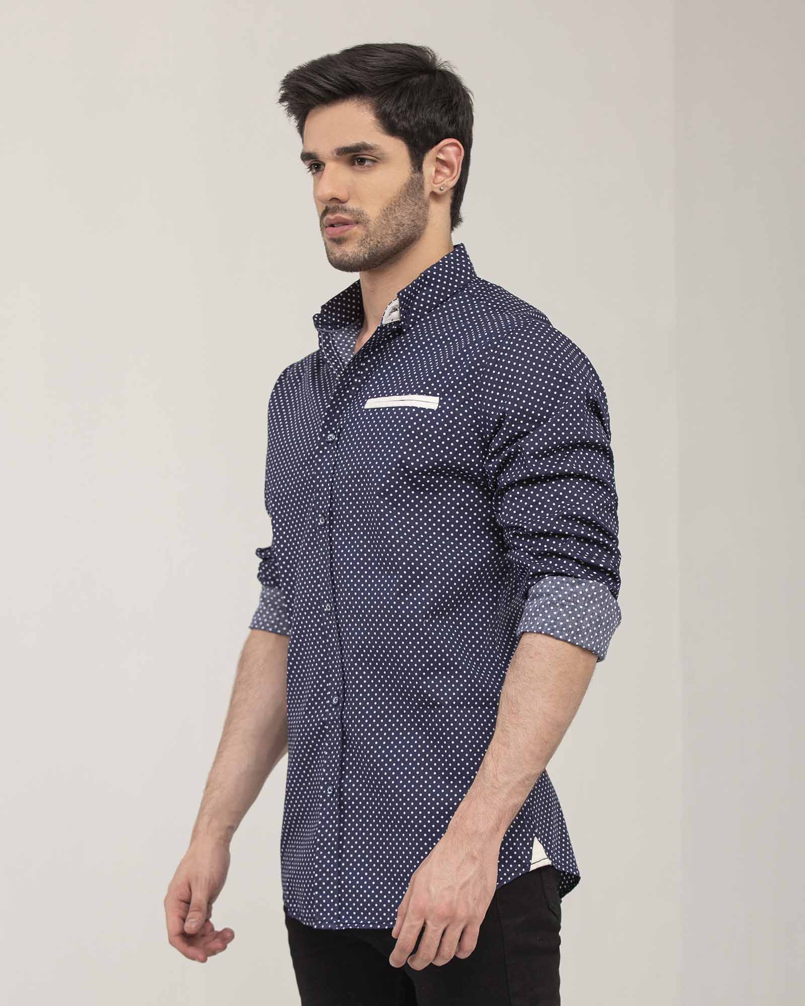 MEN CASUAL PRINTED SHIRT CASUAL SHIRT, COTTON, GARMENTS 19, Male, MEN, SUMMER2021 - Adam Clothing