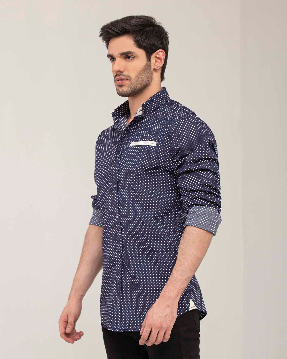 MEN CASUAL PRINTED SHIRT CASUAL SHIRT, COTTON, GARMENTS 19, Male, MEN, SUMMER2021 - Adam Clothing