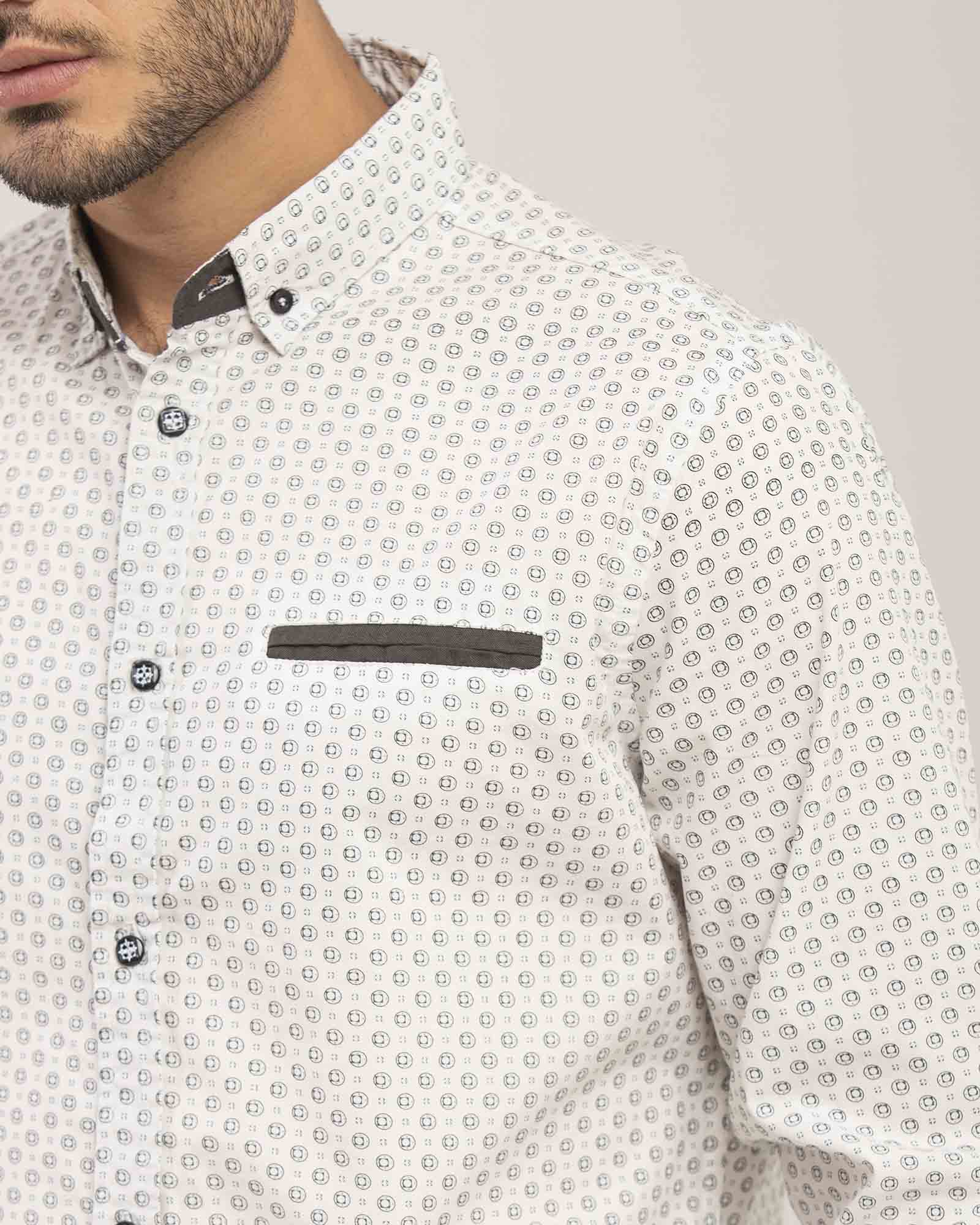 MEN CASUAL SHIRT CASUAL SHIRT, COTTON, GARMENTS 19, Male, MEN, SUMMER 2026 - Adam Clothing