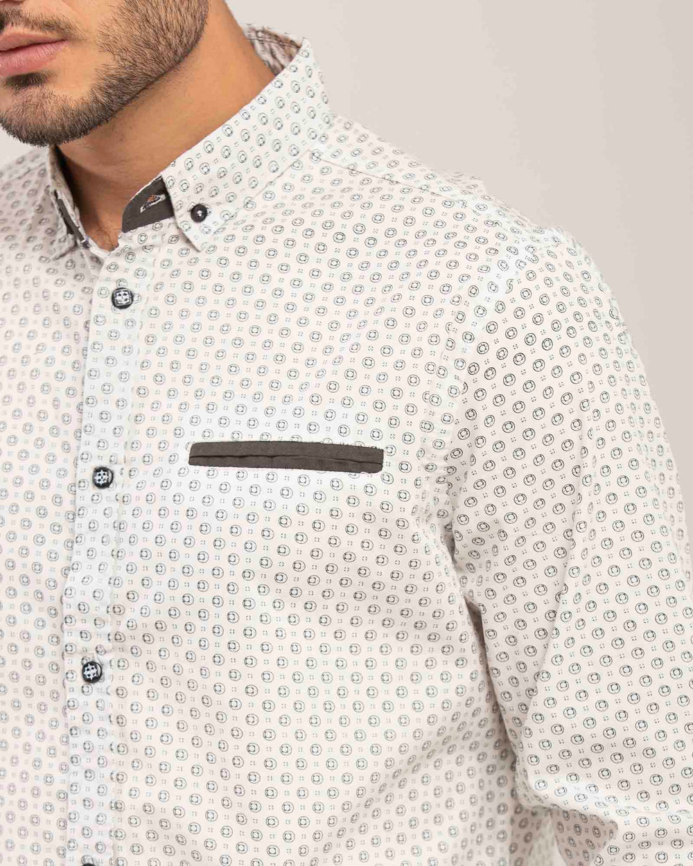 MEN CASUAL SHIRT CASUAL SHIRT, COTTON, GARMENTS 19, Male, MEN, SUMMER 2026 - Adam Clothing