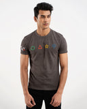 Casual Men's Black Squid Game T-Shirt – Relaxed Fit Front Pose
