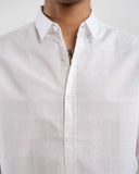 White Casual Shirt for Men