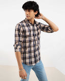 Multi Color Check Shirt for Men